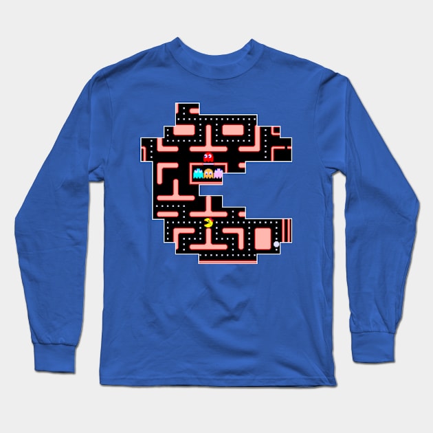 Ms Ghost Chomper Tribute Long Sleeve T-Shirt by 8-BitHero